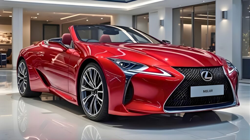 Lexus LC 500 Convertible 2026 Revealed: Elegance and Power Without a Roof