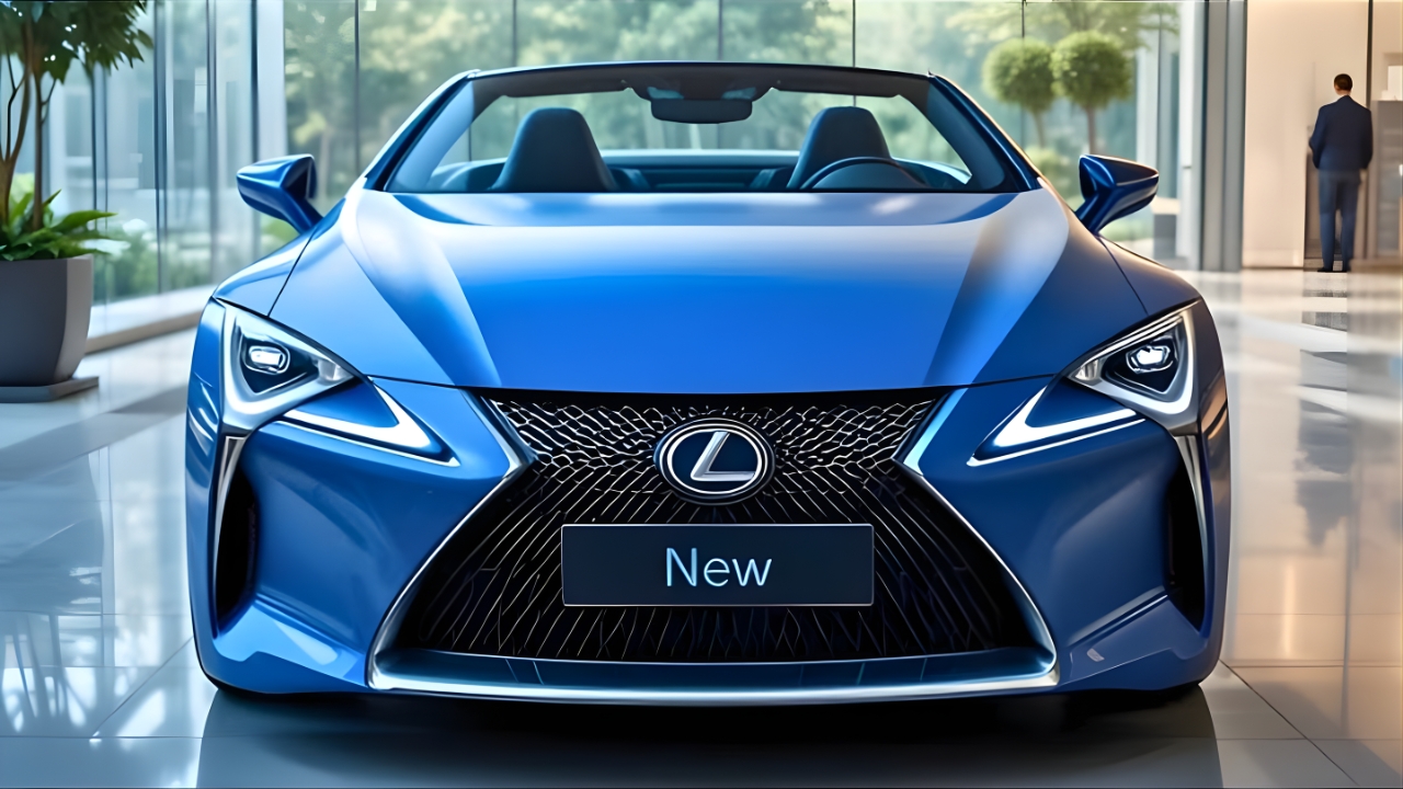 Lexus LC 500 Convertible 2026 Revealed: Sophistication and Power Without a Roof