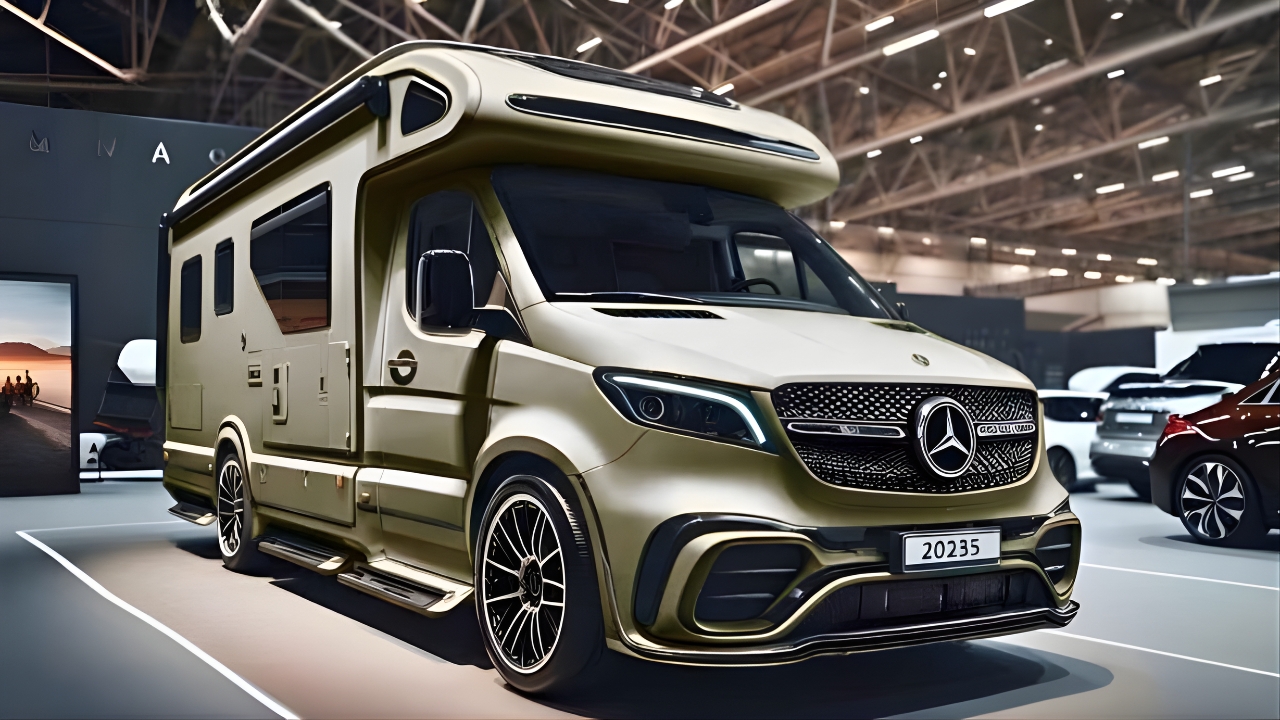 Mercedes Luxury Camper Van 2026 Revealed: Premium Design and Total Comfort