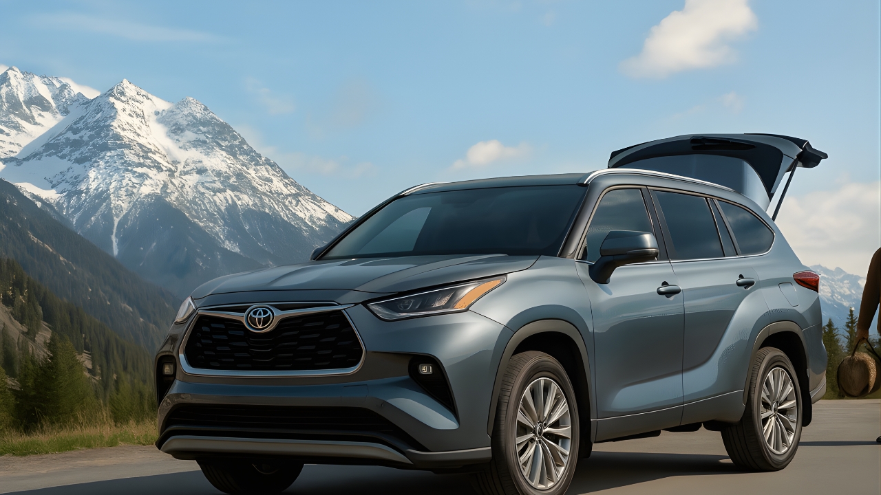 The New Toyota Highlander Brings Hybrid Power and Luxury 7 Seat Comfort